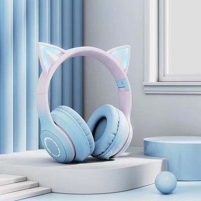 calidad  ABS Wireless Kids Earphones Luminous Bluetooth Earphones With Microphone fábrica