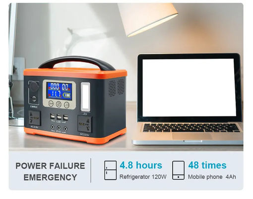 generador de poder portátil del hogar de la alta capacidad de la estación de la energía solar de 220V 500W