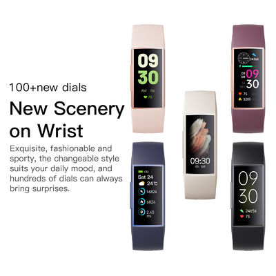 Corazón Rate Blood Pressure Monitor del Smart Watch de la pulsera de la aptitud de Bluetooth