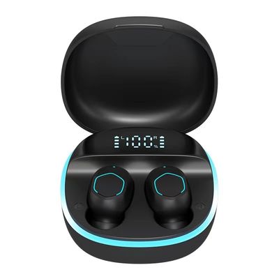 Auriculares estéreos inalámbricos verdaderos BT de TWS 5,2 auriculares de botón impermeables inalámbricos del deporte del juego