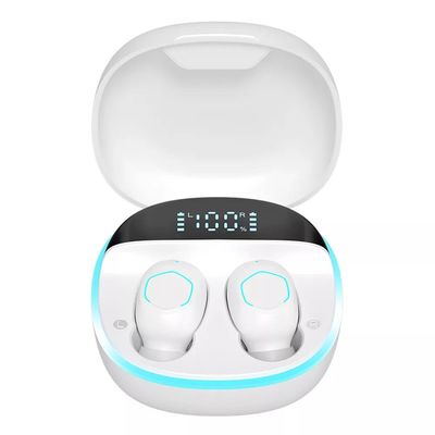 Auriculares estéreos inalámbricos verdaderos BT de TWS 5,2 auriculares de botón impermeables inalámbricos del deporte del juego