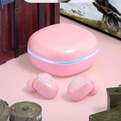 Auriculares estéreos inalámbricos verdaderos BT de TWS 5,2 auriculares de botón impermeables inalámbricos del deporte del juego