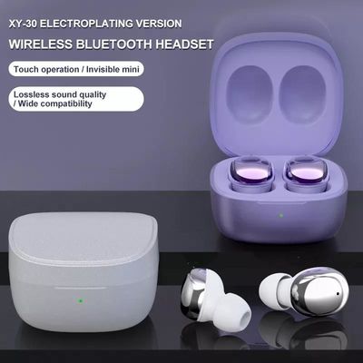 Los mini auriculares de botón de TWS tocan los auriculares estéreos inalámbricos de los auriculares de botón 3D de Bluetooth