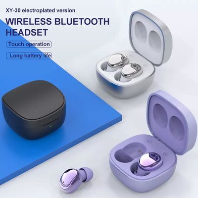 Los mini auriculares de botón de TWS tocan los auriculares estéreos inalámbricos de los auriculares de botón 3D de Bluetooth