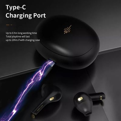 Auriculares de botón impermeables de Bluetooth de la cancelación de ruido IPX5 con el caso de carga inalámbrico