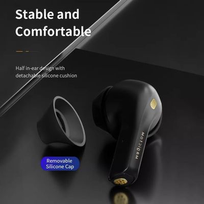 Auriculares de botón impermeables de Bluetooth de la cancelación de ruido IPX5 con el caso de carga inalámbrico