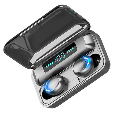 Auriculares de botón inalámbricos de la cancelación de ruido de los auriculares de la prenda impermeable TWS Bluetooth con el Mic