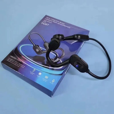 Auriculares inalámbricos impermeables de Bluetooth de la conducción de hueso no en oído