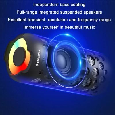 2 en 1 radio de los auriculares de TWS Bluetooth con el altavoz portátil al aire libre Mic Handsfree