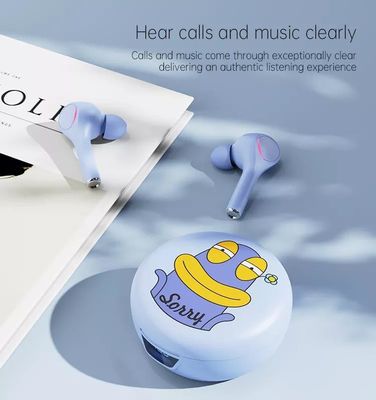 Auriculares de botón inalámbricos de control de tacto de los auriculares de Bluetooth de los auriculares impermeables de los niños de los deportes