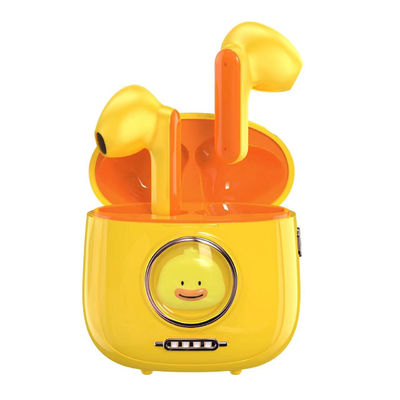 Los auriculares IPX3 de los niños de la cancelación de ruido impermeabilizan los auriculares de botón inalámbricos de Bluetooth