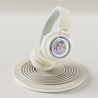 Auriculares de botón inalámbricos impermeables Bluetooth 5,3 auriculares lindos del LED Bluetooth