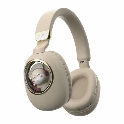 Cancelación de ruido inalámbrica de los auriculares de los niños de Bluetooth con brillar intensamente del LED