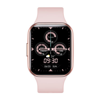 IP67 1,65 pulgada Bluetooth que llama la pantalla a color del Smart Watch de la forma del cuadrado de Smartwatch Q23