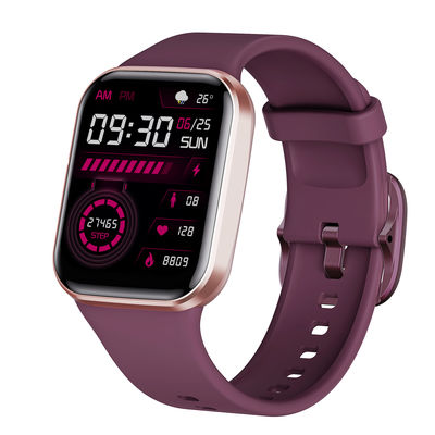 El cuadrado de Smartwatch de la aptitud de la salud de TPU forma al perseguidor de la actividad de la pulsera de Smart