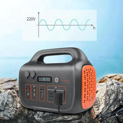 onda sinusoidal pura portátil de la central eléctrica del litio 1500W para acampar al aire libre