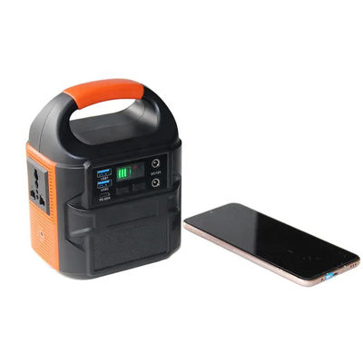 salida portátil de la CA USB DC de la central eléctrica del arrancador del salto del coche de la central eléctrica del litio móvil 100W
