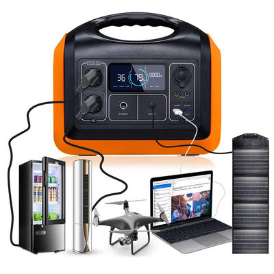 equipo solar portátil portátil 15kg del generador de la central eléctrica 1800W Lifepo4