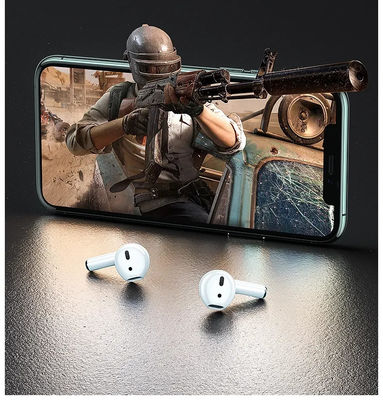 Las manos liberan auriculares de botón estéreos inalámbricos verdaderos de alta fidelidad inalámbricos del juego de las auriculares BT5.3 del juego de Bluetooth