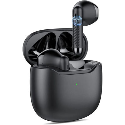 Tipo inalámbrico auriculares de botón de carga rápidos 37.2g de los auriculares de IPX7 TWS Bluetooth de C