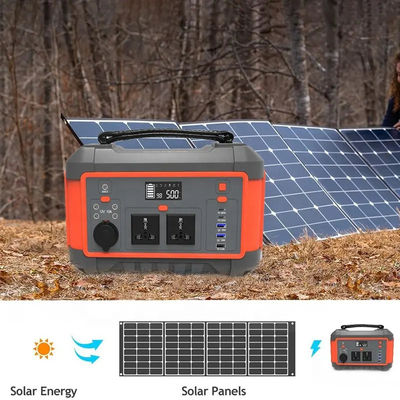 La CA portátil de la estación 600W de la energía solar del OEM LiFePO4 hizo salir para la emergencia Rescume del apagón