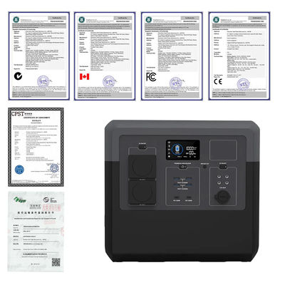 Central eléctrica de la capacidad grande LiFePo4 2580Wh para acampar que camina estupendo
