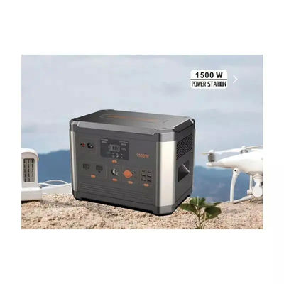 Inversor portátil Kit Alternative de la central eléctrica del litio al aire libre de la energía 1500W