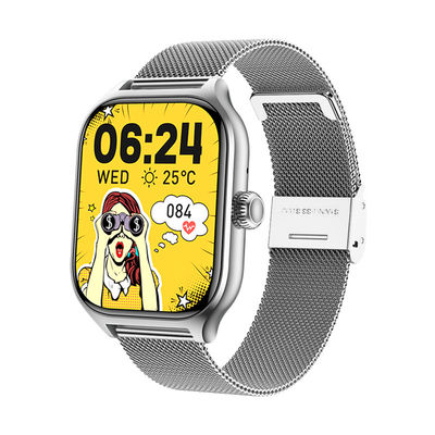 Frecuencia cardíaca Presión sanguínea Sangre Oxígeno Fitness Tracker Inodoro Deportes Smartwatch Para Android