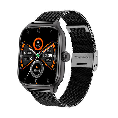 Frecuencia cardíaca Presión sanguínea Sangre Oxígeno Fitness Tracker Inodoro Deportes Smartwatch Para Android