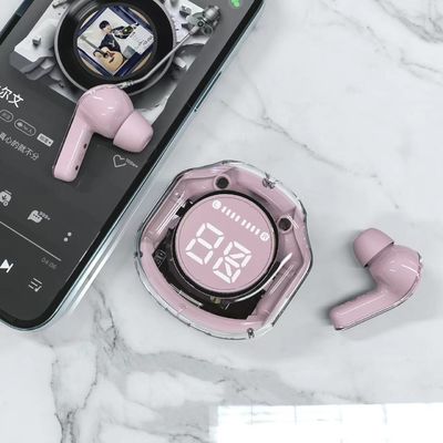 Audífonos inalámbricos Bluetooth auriculares 48,5 horas de tiempo de juego con pantalla digital LED