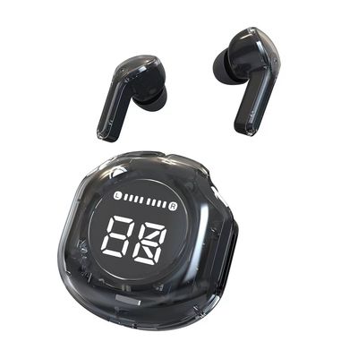 Audífonos inalámbricos Bluetooth auriculares 48,5 horas de tiempo de juego con pantalla digital LED